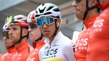 Egan Bernal en el Giro de Italia. / Foto: AFP.