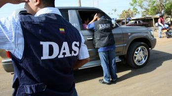 Miembros del DAS.