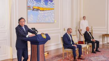 Presidente Petro en el último consejo de Ministros