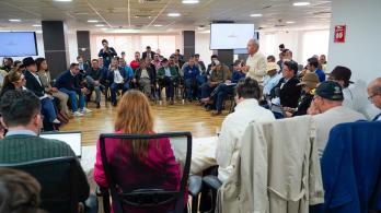 reunión de negociación del paro arrocero