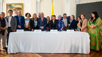 Bancada de Gobierno en el Congreso.