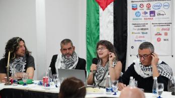 Sociedad civil sobre el apoyo al Grupo de la Haya. / Foto: RTVC - Pablo Pulido.