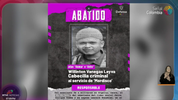 alias Dumar, cuarto cabecilla de las disidencias de Iván Mordisco, estructura Jacobo Arenas.