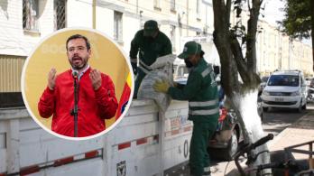 Recolección de basuras en Bogotá. / Fotos: Alcaldía.