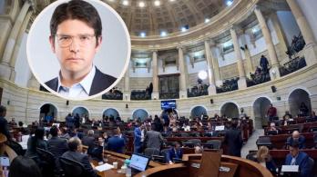 Congreso y velación de Miguel Uribe. / Fotos: Senado.