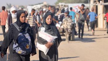 Ayuda humanitaria en Gaza. / Foto: AFP.