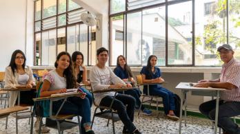 Jóvenes colombianos educación superior. / Foto: MinEducación.