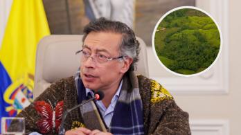 Petro sobre el aumento de cultivos de coca. / Foto: Presidencia y Unodc.