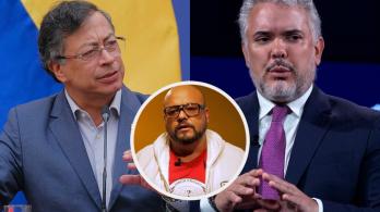 Petro sobre Iván Duque e inmuebles del SAE a narcos. / Fotos: AFP. 