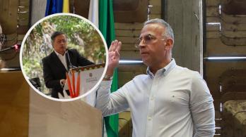 Petro pide investigar a secretario de seguridad de Antioquia. / Fotos: Presidencia y Gob de Antioquia.