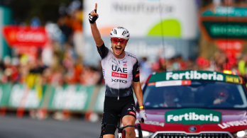 Jay Vaine ganó la sexta etapa de La Vuelta y un noruego es el nuevo líder de la prueba