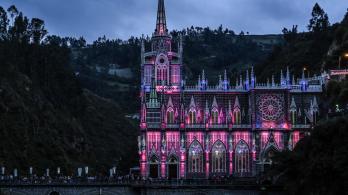 Santuario de Las Lajas. / Foto: AFP.