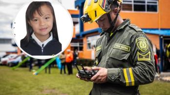 Búsqueda de niña en Cajicá. / Fotos: Alcaldía de Cajicá.