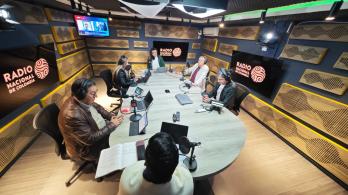 Mesa convergencia de RTVC Sistema de Medios Públicos.