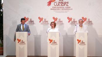 Foro de Migración en La Guajira. / Foto: Cancillería.