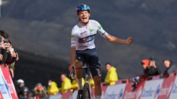 Giulio Pellizzari triunfó en la penúltima llega en alto de La Vuelta 2025