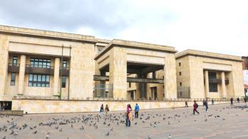 Edificio del Palacio de Justicia.