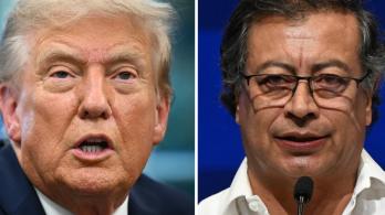 Respuesta del presidente Petro a Trump. / Foto: AFP.