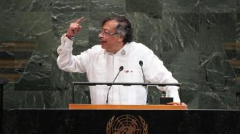 Presidente Petro en su discurso ante Naciones Unidas en Nueva York