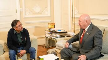 Reunión del presidente Petro con John McNamara