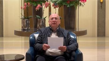 Eduardo Montealegre presenta la propuesta que convoca la Asamblea Nacional Constituyente