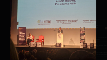Foro de Derechos Humanos, organizado por la FIDH, denuncia que el colonialismo sigue vivo con el genocidio en Palestina como ejemplo