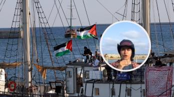 Colombianas en Flotilla a Gaza. / Foto: AFP.