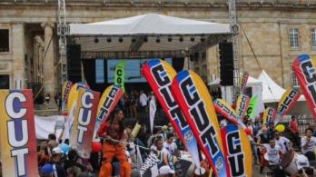 Movilizaciones el 14 de octubre. / Foto: CUT.