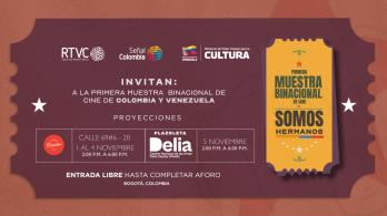 Muestra cine binacional Colombia-Venezuela.