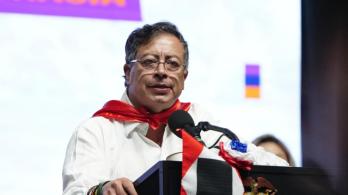 Petro en la Plaza Manuel Murillo Toro. / Foto: Pablo Pulido - RTVC.