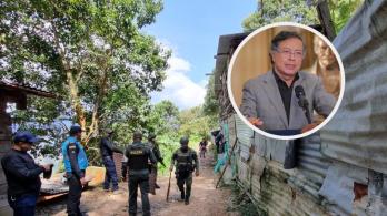 Incautación en Buriticá. / Fotos: X Gustavo Petro.