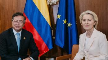 Petro con Ursula von der Leyen. / Foto: X Ursula von der Leyen.