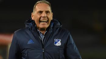 Miguel Ángel Russo en Millonarios. / Foto: AFP.