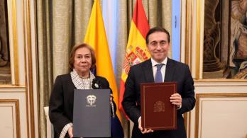 Cooperación de Colombia y España. / Foto: Cancillería.