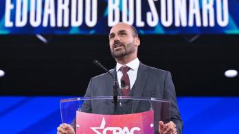 Eduardo Bolsonaro. / Foto: AFP.