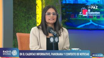 'Expreso mi solidaridad con RTVC (...) el pueblo colombiano tiene derecho a informarse bien': directora del Dapre 