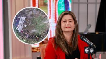 MinTransporte sobre bus accidentado en Antioquia. / Fotos: MinTransporte.