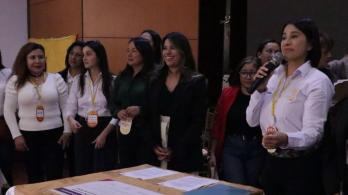 Mujeres colombianas en la minería. / Foto: X MinMinas.