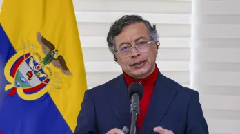 Presidente Petro defendio emergencia economica en alocucion presidencial.