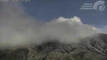 Actividad sísmica en volcanes del Cauca en enero 2026