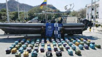 Incautación de cocaína / Fotos: Armada Nacional.