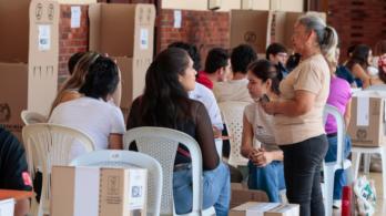 Jurado de votación. / Foto: Registraduría.