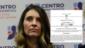 Niegan tutela de Paloma Valencia. / Fotos: AFP y Presidencia.