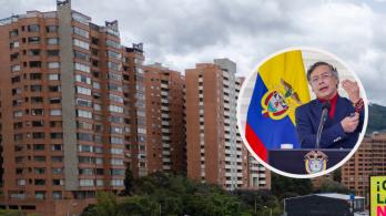 Petro sobre el aumento de arriendos. / Fotos: AFP y Presidencia.