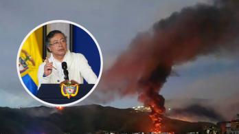 Petro sobre ataques a Venezuela. / Fotos: AFP y Presidencia.