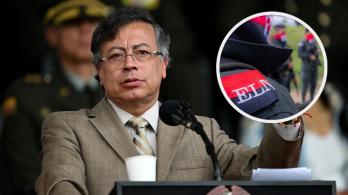 Petro sobre el ELN. / Fotos: AFP.