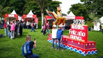 Bogotá celebró el Año Nuevo Lunar chino del Caballo con puestas culturales y cooperación bilateral