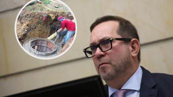 Lidio García en presunto caso de corrupción. / Fotos: Senado y Aguas de Bolívar.