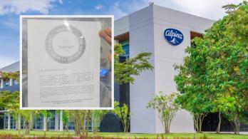 MinTrabajo sobre Alpina. / Fotos: Alpina y X MinTrabajo.