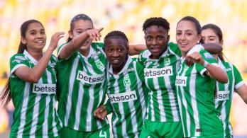 Triunfo de Nacional Femenino en Bogotá. / Foto: Santiago Villegas - RTVC.